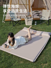 探险者充气牀垫户外露营帐篷可携z式气垫牀打地舖睡垫自动充气垫