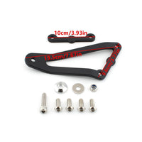 Rear Footpeg Removal Bracket Aluminum Alloy Exhaust Hanger Bracket Lightweight Motorcycle Part for Motorsport Activities