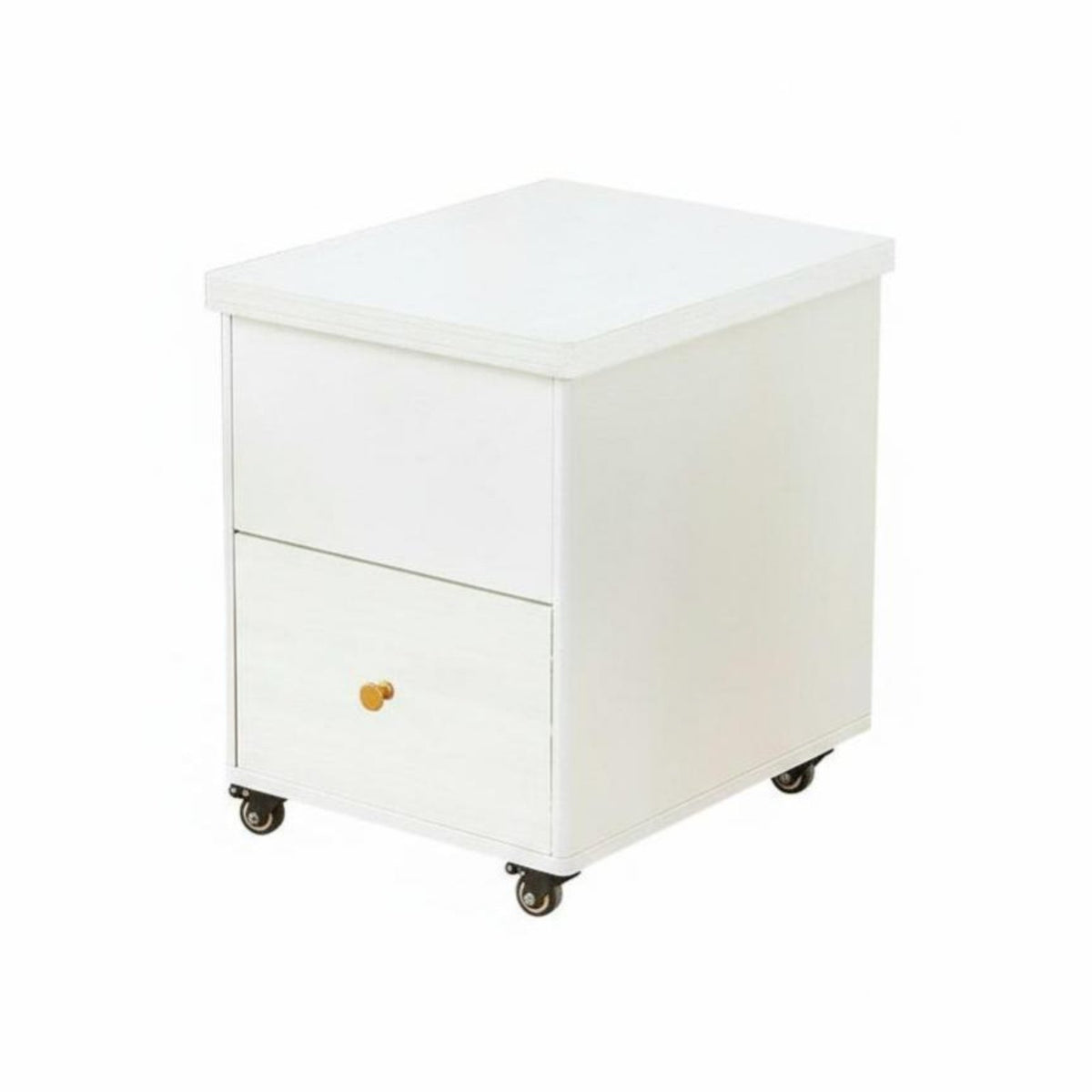 Nordic Aesthetic Convertible Lift-Top Table Multi-Functional Lift-Top Rolling Desk Multifunctional Design Storage Cabinet Space-Saving for Apartment Dwellers, Students, Telecommute Workers, Small Areas, Living Room, Home Office, Bedroom