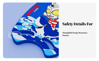 Swimming Kickboard Beginner Easy-to-Use Board Buoyant Cartoon Kickboard for Children, Beginners, Water Park, Beach, Lake