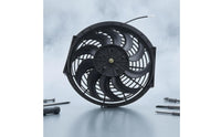 Car Air Conditioning Fan Mounting Holes Car Cooling System Component Fan Vehicle Part Wired Lead Round Frame