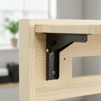 Wall Mounted Folding Desk Foldable Wooden Drop Wall-Mounted Workbench Table Space Saving Laundry Folding Table for Small Areas