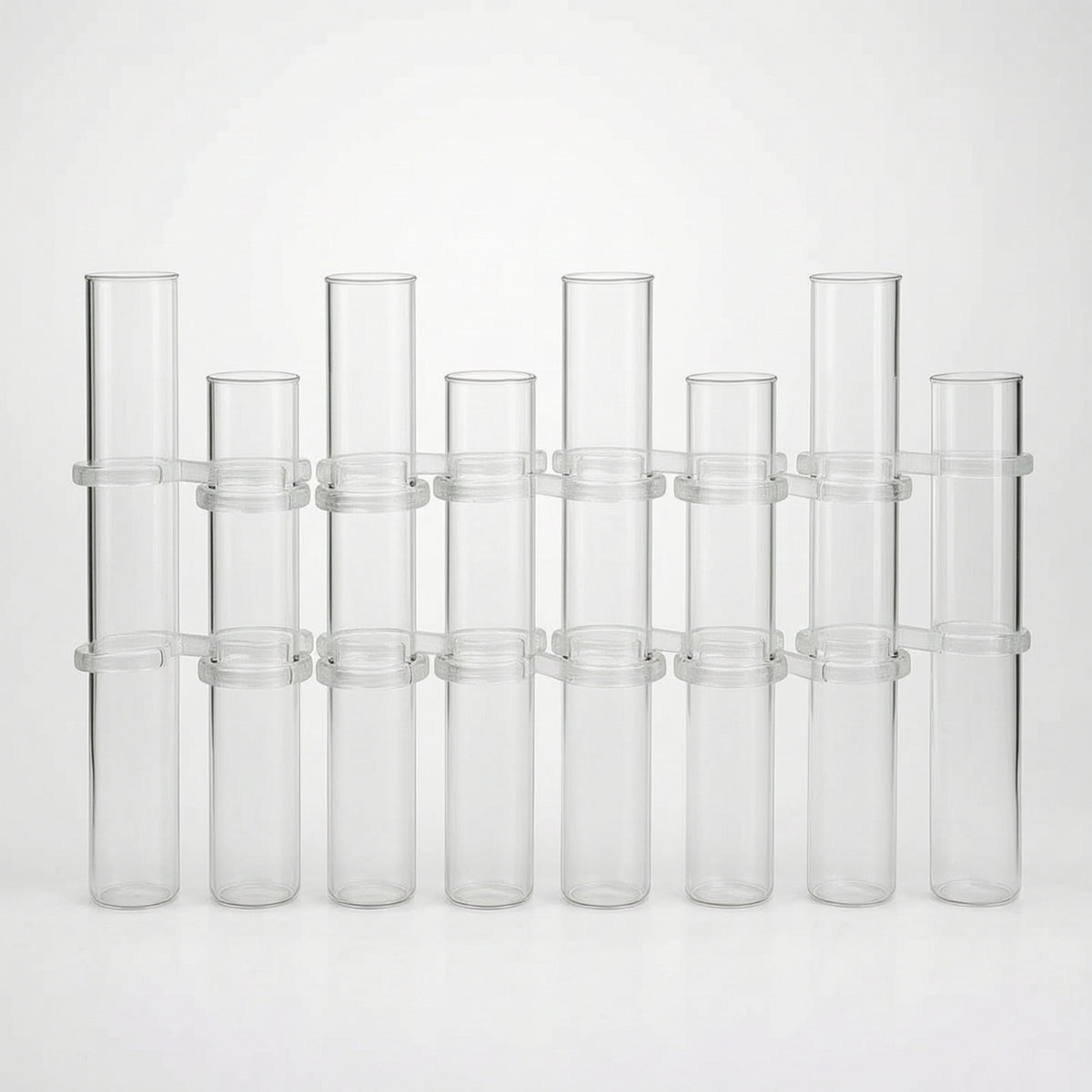 Modular Glass Test Tube Vase Minimalist Test Tube Vase Elegant Propagation Station Transparent for Windowsill
