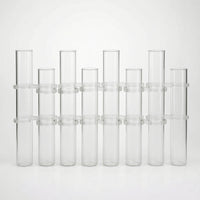 Modular Glass Test Tube Vase Minimalist Test Tube Vase Elegant Propagation Station Transparent for Windowsill