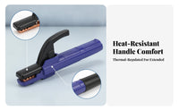 Anti-Slip Heavy-Duty Soldering Clamp Strong Grip Soldering Electrode Holder