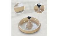 Hook-Mounted Piglet Trough Feeder Partitioned Piglet Feeder Mountable Feeding Trough with Partitions Heavy Duty for Nurseries