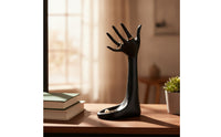 Hand Jewelry Display Resin Wrist and Finger Display Holder Countertop Band Holder with Tray for Vanity, Dresser, Boutique