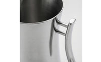Water Pitcher with Handle Wide Mouth Water Pitcher Modern Carafe for Hosts