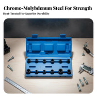 12 Pieces Caliper Screw Removal Tool Kit Widely Compatible for Garage, Mechanics