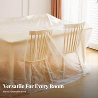 Dustproof Disposable Furniture Dust Cover Thickened Material Disposable Dust Cover Tear-Resistant for Movers, Bedroom, Living Room, Painting