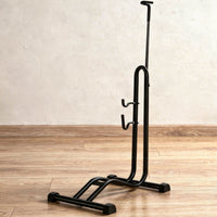 Vertical Upright Bike Stand Floor-Standing Cycle Parking Rack Space-Saving Cycle Maintenance Stand Detachable for Apartment