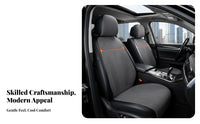 Perforated Car Seat Pad Year-Round Use Automotive Interior Accessory Comfortable Design Breathable for Common Commute