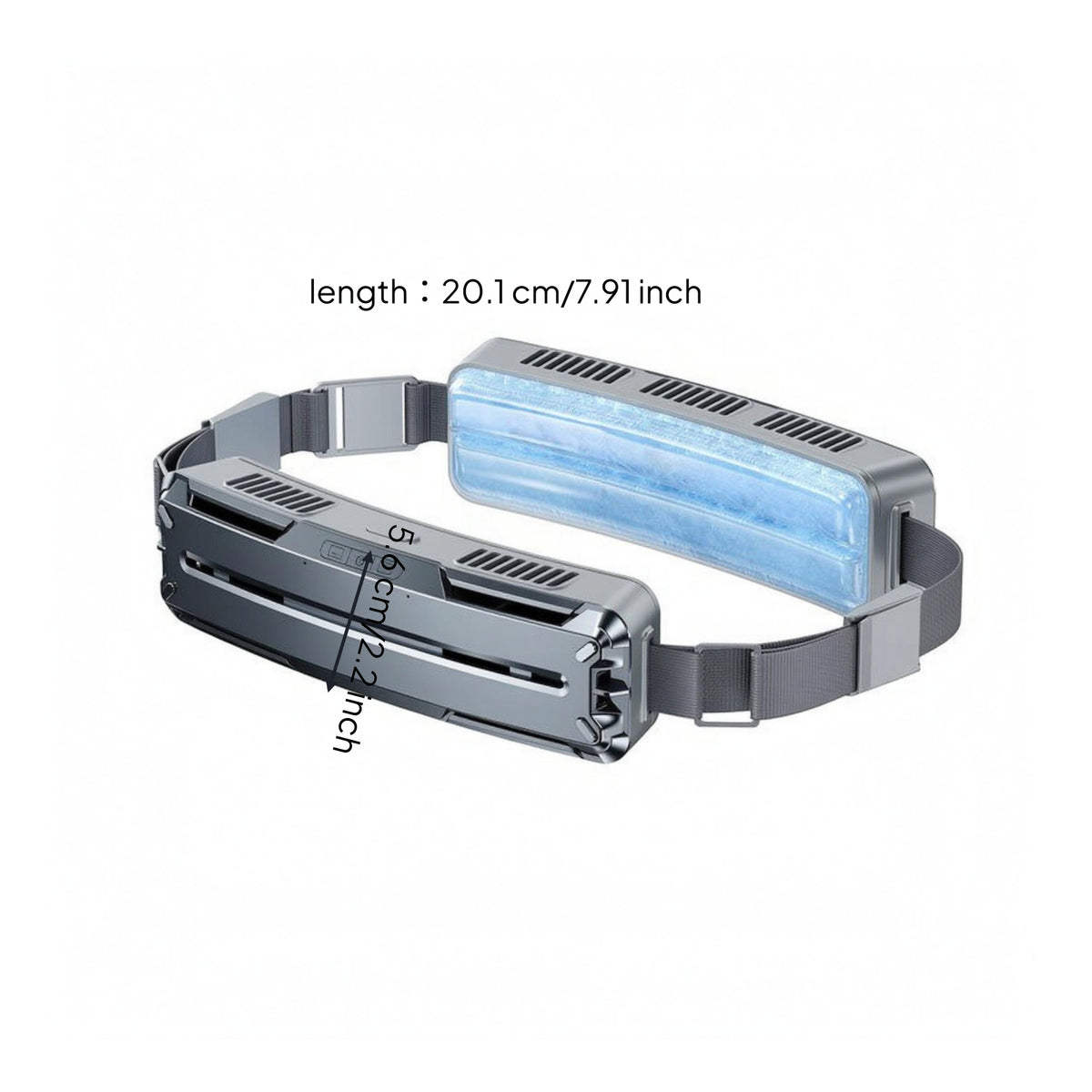 Wearable Waist 10 Watts W USB-Chargeable Belt Fan Hands
