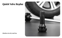 Heavy Duty Tire Valve Installation Removal Tool Professional Grade Tire Valve Tool Set Easy to Use for Mechanics, Garage, Roadside Emergency