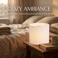 Lampshades for Ceiling Lights and Table Lamps with Textile Construction, Cylindrical Drum Lampshade for Living Room Decor