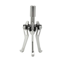 Silver-Finished Bearing Removal Tool Metal Bearing Puller Organized Portable for Mechanics, Technicians, DIYers, Automotive Repair, Workshops, Maintenance