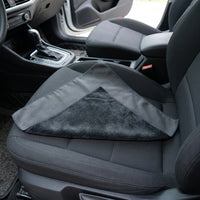 Double Sided Car Drying Towel Microfibre Cloth, 30cm X 30cm Microfiber Cloths, 500 GSM Suede and Coral Fleece for Car Detailing