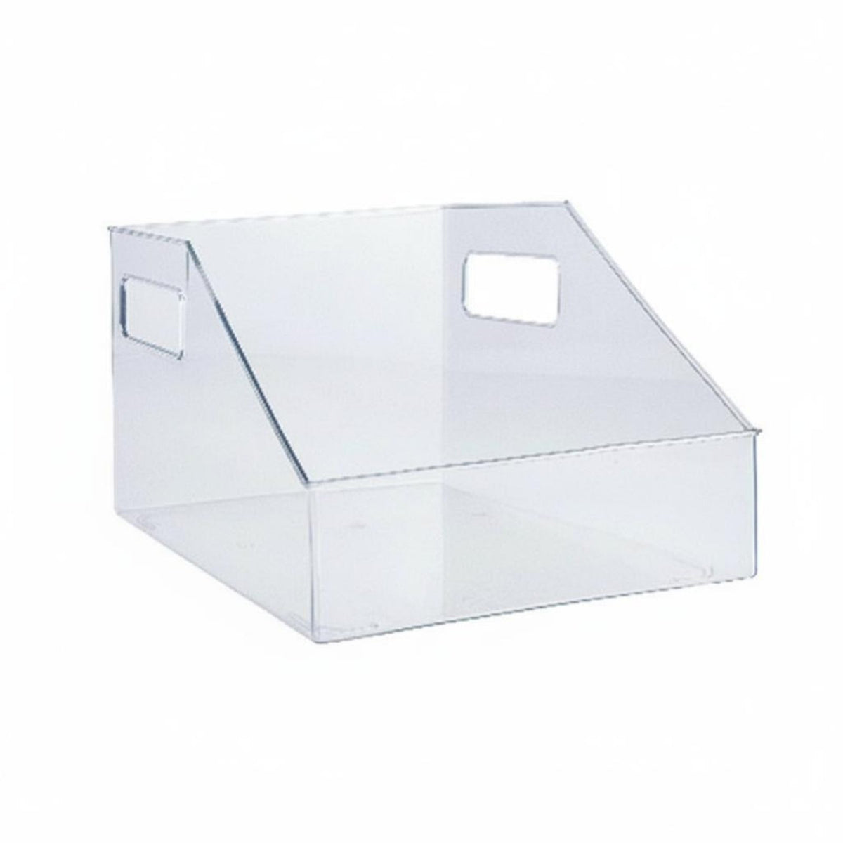 Rolling Book cart Clear View Design Desktop Storage Multi-Compartment