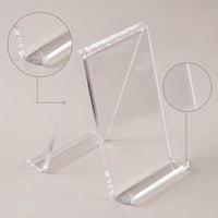Folding A-Shaped Display Stand Thick Base Double-Sided Display Stand Stable Double-Sided Sign Holder Sturdy for Retailers