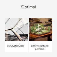 Eco Desktop PET Aquarium for Turtles and Goldfish