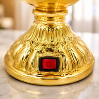 Metal Electric Incense Burner Decorative Electric Incense Burner Flameless for Living Room