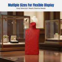 Resin Necklace Display Stand, Mannequin Jewelry Holder, Granular Texture, Countertop Display