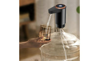 Portable Electric Water Pump Compact Bottled Water Pump One Button Automatic for Home, Office