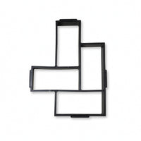 Walkway Mold Hand-Operated Walkway Maker Paving Mould Rigid Form Smooth for Homeowners, Garden, Patio