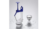 Chain Connected Toilet Cistern Flush Valve Plastic Bathroom Fitting Easy Installation Plumbing Part Sturdy ABS