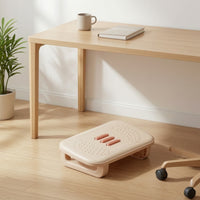 Foot Stool with Textured Platform Foldable Folding Foot Stool Plastic Footrest Non-Slip Footstool Collapsible for Office Workers