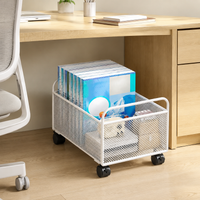 6 Tier Garage Storage Shelving Unit, Mobile Garage Storage rack on Wheels, Easy Assembly for DIY Tools, Sturdy Material