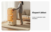 Narrow Rolling Cart Space-Saving Drawer Unit Sturdy Frame for Bathroom, Kitchen