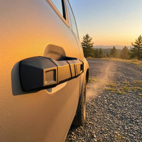 10 Pieces Door Handle Trim Cover Molded Detailing Tailgate Trim Cover Car Accessory Long-Lasting ABS Plastic Weather Resistant