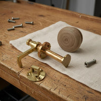 Grand Piano Cover Lock Gold-Colored Piano Cover Lock Assembly Wood Grain