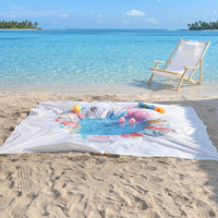 Picnic Blanket and Camping Mat for Outdoor Fun, Waterproof Mat and Beach Blanket for Baby Swimming, Square Polyester Baby Paddling Pool, Large