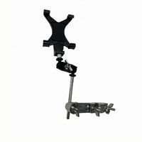 Metal Hardware Drum Kit Mounting Accessory Threaded Connection Interchangeable Drum Mount Black Finish Musical Equipment Compact