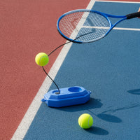 Individual Practice Equipment Training Kit Returning Tennis Racket with Base Portable for Beginners, Adults, Warm-Up