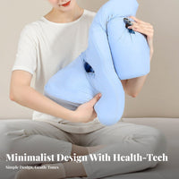 Natural Latex Anti Side Sleeping Pillow Ear Hole Design Cervical Neck Pillow Breathable & Cooling for Back Sleepers, Women, Bedroom, at Home