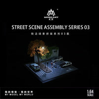 64 Scale Street Scene Light-Up Assembly Model