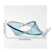 Abstract Loop Decor Sculptural Acrylic Sculpture Contemporary Abstract Sculpture for Living Room, Office