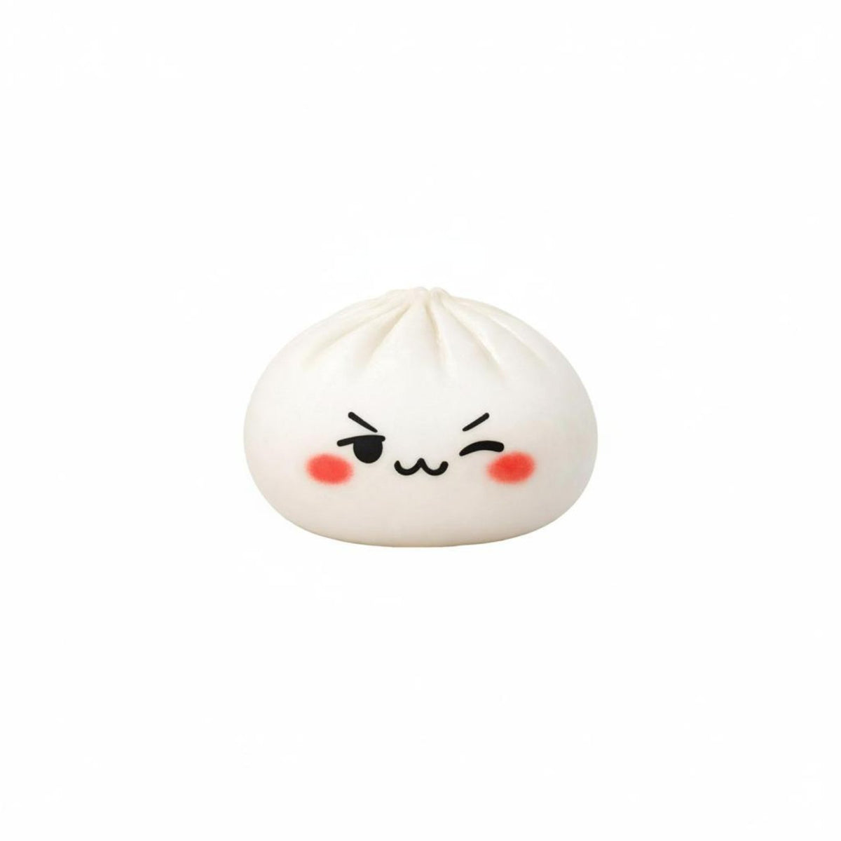 Soft Texture Baozi Stress Toy Adorable Design Steamed Bun Squishy Toy Portable Steamed Dumpling Squishy Stretchy for Children, Adults, Office, School, Travel
