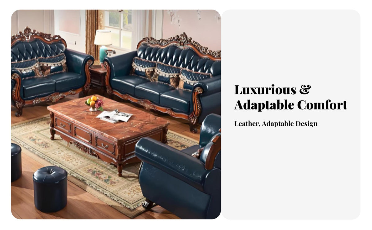 Navy Chesterfield Couch Luxury Design Tufted 3-Seater Chesterfield traditional design Sofa for Interior Designers, Homeowners, Lounge Area, Office, Bedroom