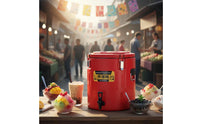 Stainless Steel Thermal Barrel Portable Hot and Cold Thermal Container Insulated Beverage Dispenser Sturdy Construction