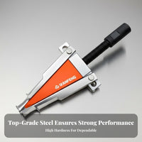 Secure Grip Motorcycle Steering Bearing Puller Long-Lasting Steel Construction Motorcycle Headstock Bearing Remover Narrow Clearance Reach Easy to Use for Repair Shop Technicians, DIY Enthusiasts, Workshop, Garage