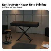 Dustproof Electronic Keyboard Dust Cover Waterproof Keyboard Dust Cover Windproof Music Accessory Sunsafeguarding