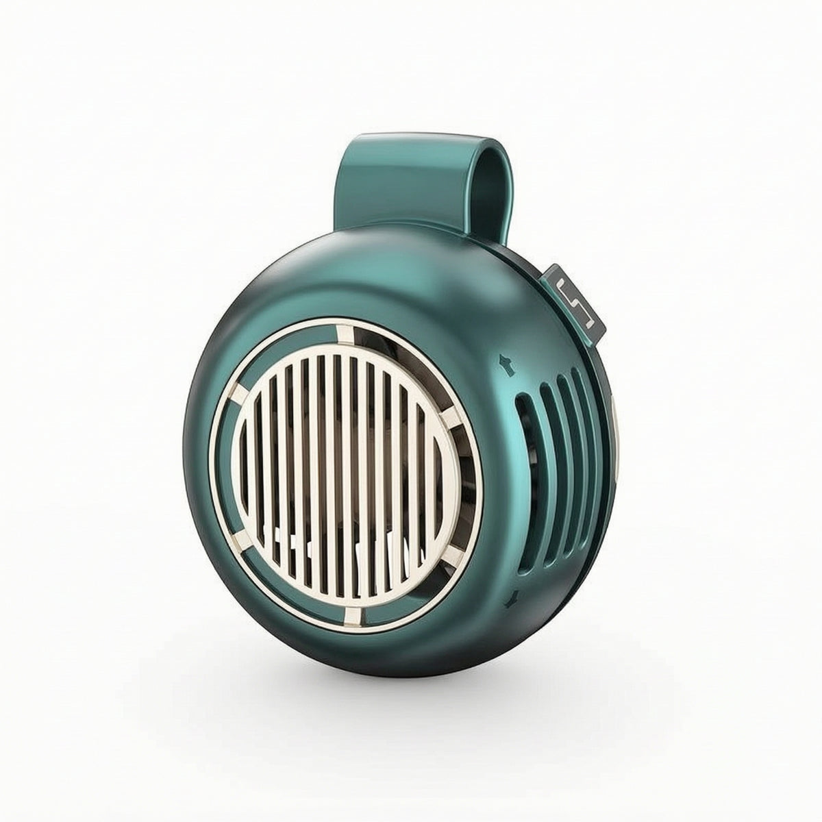 Mini Portable Clip Fan, Rechargeable, Bladeless, 5 Speeds, 90g