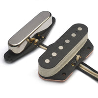 2 Pieces Electric Guitar Pickup Set Connected Wires Instrument Components Passive Instrument Part