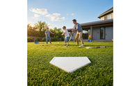 Baseball Home Plate Portable Softball Home Plate Throw down Base for Coaches, Students, School Fields