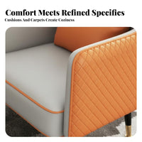 Luxurious Design Curved Sectional Couch Minimalist Aesthetic Reception Sofa configurable Commercial Furnishing No Assembly Required for Interior Designers, Business Owners, Office Managers, Hotel Lobby, spa, social lounge, Living Room
