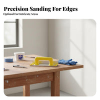 Reusable Internal Corner Sanding Tool Long-Lasting Material Aluminum Alloy Corner Sander Lightweight Self Sanding Frame Comfortable Grip for Drywall Installers, Construction Workers, Wall Finishing, Painting Prep, Home Renovation, Woodworking